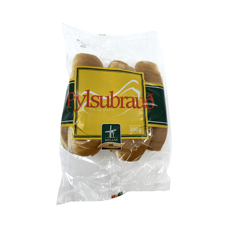 Myllu Hot Dog Buns (260g)