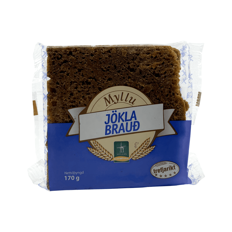 Myllu Jöklabrauð Rye Bread 4 slices (170g)