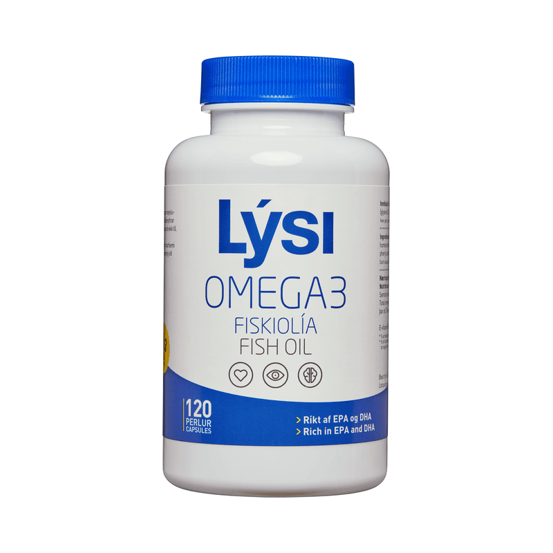 Lýsi Omega-3 Fish Oil (250 capsules)