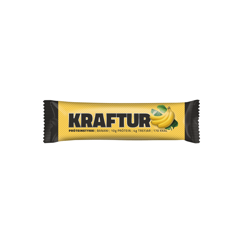Freyja Kraftur Banana Protein Bar (44g)