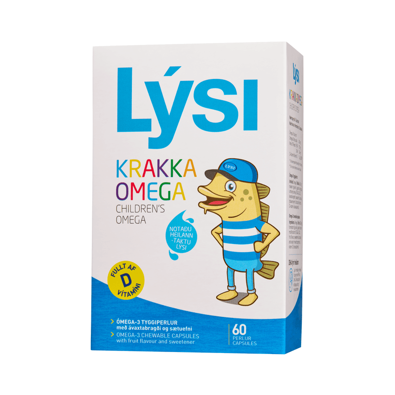 Lýsi Kids Omega (60 capsules)