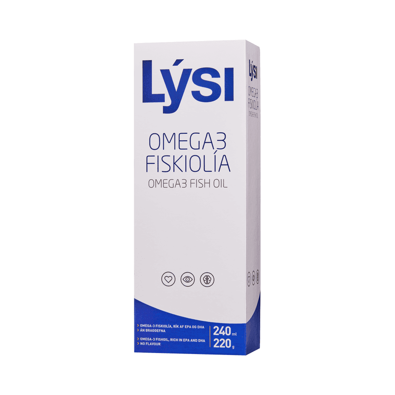 Lýsi Omega-3 Fish Oil Liquid (240ml)