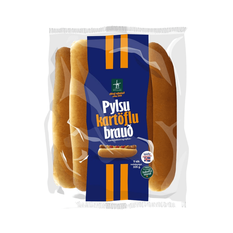 Myllu Potato Hot Dog Buns (335g)