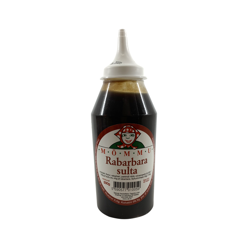 Collab Rabbabara Rabarbara Sulta - Rhubarb Jam (350g) | Icelandic Delights